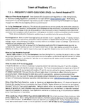Zoning and Building Application 2025