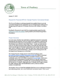 RFP for ‘Garage Property’ Conceptual Design
