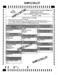 August Primary Democratic Sample Ballot 6-30-26