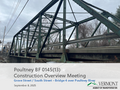 Download PDF file Poultney BF 0145(13) Construction Overview Meeting
